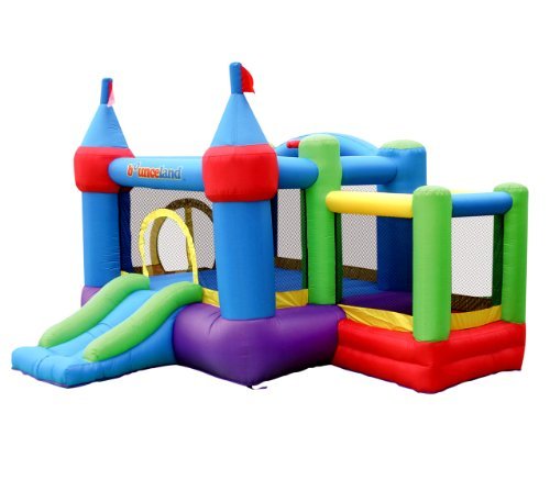 Bounceland Inflatable Dream Castle with Ball Pit Bounce House Bouncer
